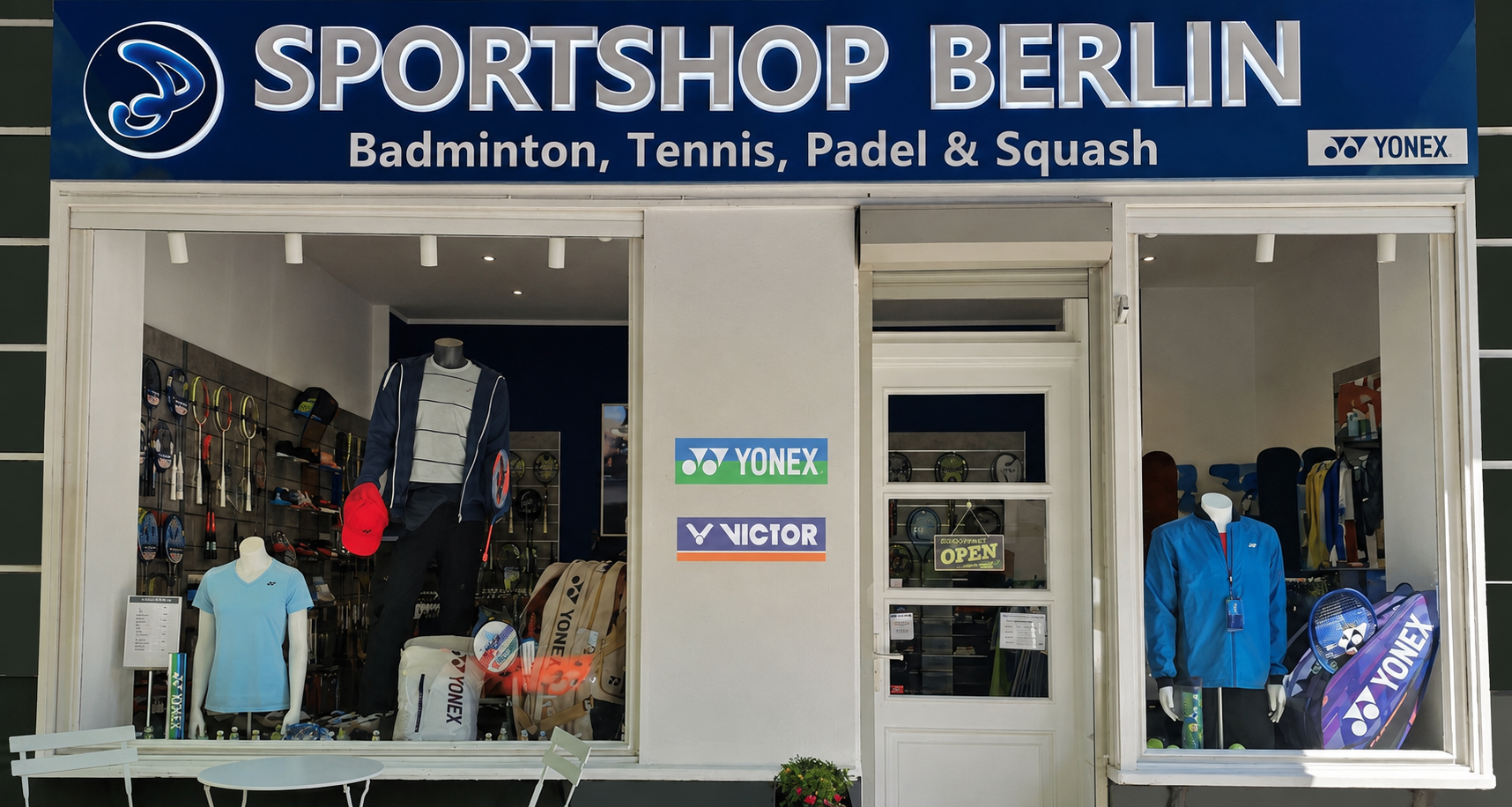 Sportshop Berlin Schaufenster